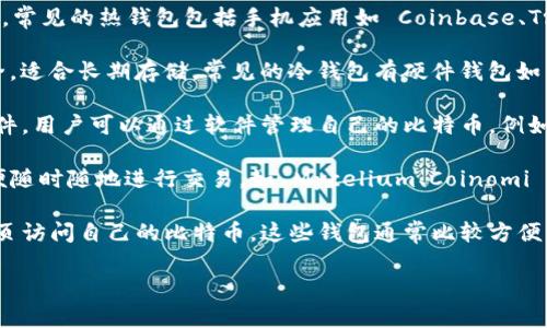 比特币钱包通常分为几种类型，主要可以称为以下几种：

1. **热钱包（Hot Wallet）**：这种钱包与互联网连接，方便用户进行快速交易。常见的热钱包包括手机应用如 Coinbase、Trust Wallet、Blockchain.info等。

2. **冷钱包（Cold Wallet）**：冷钱包是指离线存储的比特币钱包，通常更安全，适合长期存储。常见的冷钱包有硬件钱包如 Ledger、Trezor，还有纸钱包。

3. **桌面钱包（Desktop Wallet）**：这是在个人电脑上下载的比特币钱包软件，用户可以通过软件管理自己的比特币。例如，Electrum 和 Bitcoin Core 就是很受欢迎的桌面钱包。

4. **移动钱包（Mobile Wallet）**：这是专为手机用户设计的比特币钱包，方便随时随地进行交易，如 Mycelium、Coinomi 等。

5. **Web 钱包（Web Wallet）**：这类钱包由在线服务提供，用户可以通过网页访问自己的比特币。这些钱包通常比较方便，但安全性相对较低，像 Binance 和 Kraken 等交易所提供的都是此类钱包。

选择适合的比特币钱包要根据个人的使用需求和安全考量而定。