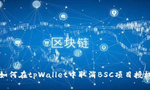 如何在tpWallet中取消BSC项目授权