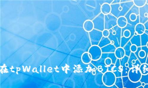 如何在tpWallet中添加BTCS：详细指南